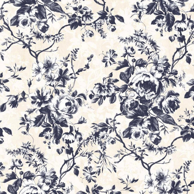 【限定数】House of Hackney / Dalston Rose Navy 【3パネル1セット】