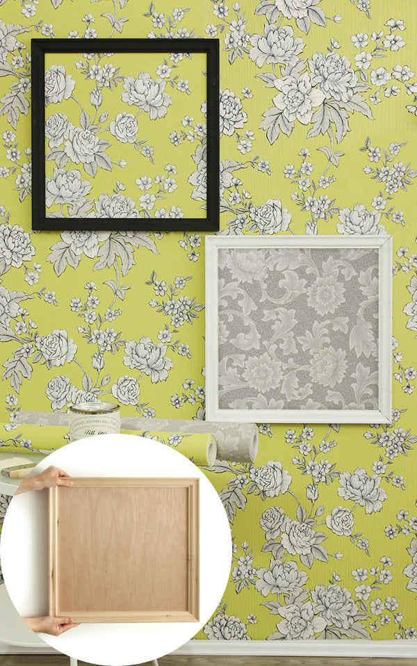 無塗装木製デコレーションパネル(45cm×45cm)