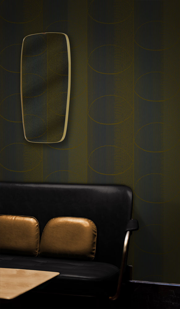 Studio DeSimoneWayland / VOLUME2 / DES CERCLES AUTUMN YELLOW VO2-DES-AU【MATTE COATED】【4ロールセット】