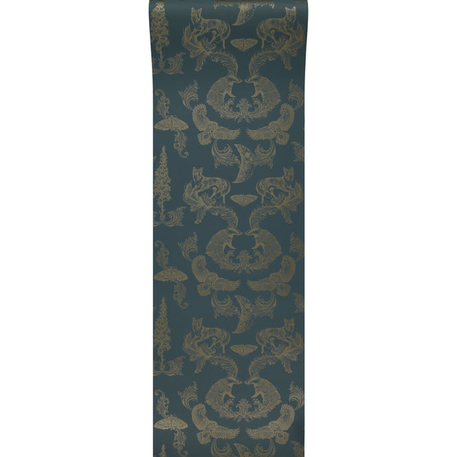 Graduate Collection / Dipped in Moonlight Metallic Gold & Teal / LG1DIPTEAL