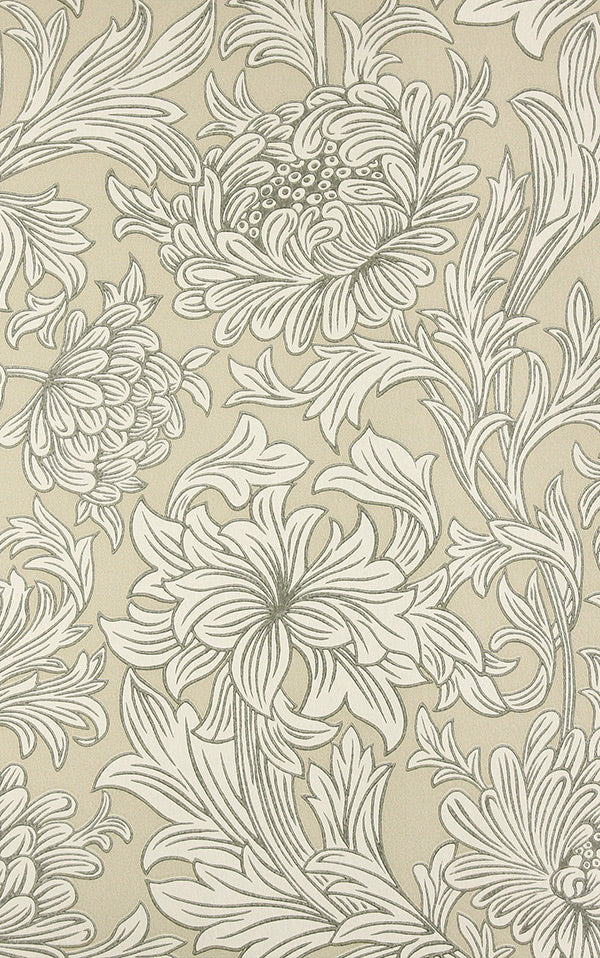 MORRIS & Co.(ウィリアム・モリス) / MORRIS V Wallpapers / Chrysanthemum Toile / DMOWCH103