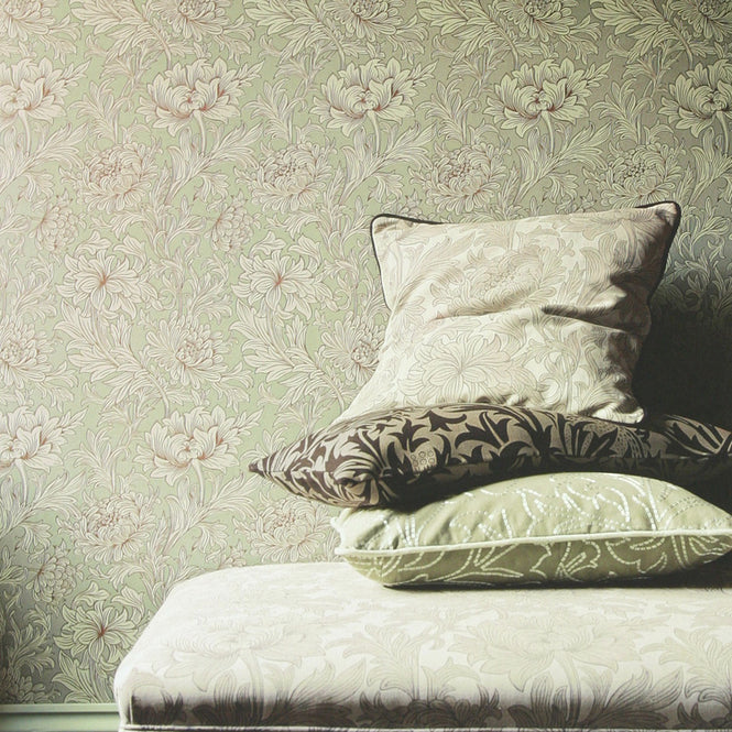 MORRIS & Co.(ウィリアム・モリス) / MORRIS V Wallpapers / Chrysanthemum Toile / 216861(DMOWCH104)