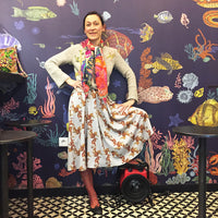 ナタリー・レテ / Sous la Mer Navy Blue Nathalie Lete NDL057