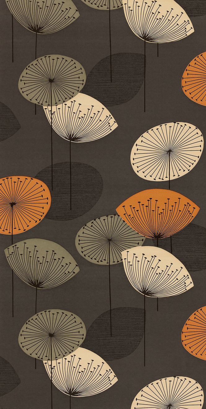 Sanderson / ONE SIXTY WALLPAPER COLLECTION / Dandelion Clocks Slate DOPWDA103 (210500)