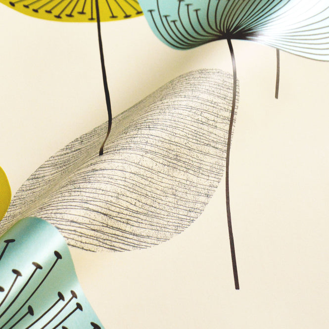 Sanderson / ONE SIXTY WALLPAPER COLLECTION / Dandelion Clocks Chaffinch DOPWDA104 (210501)