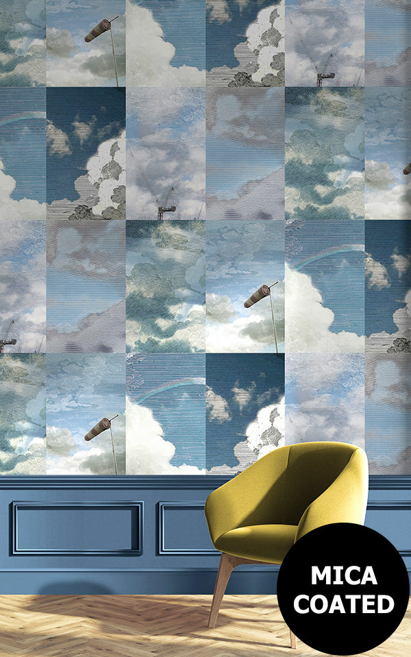 Studio DeSimoneWayland / VOLUME1 / DUTCH SKY SUMMER BLUE MICA VO1-DS-SBM【MICA COATED】【4ロールセット】