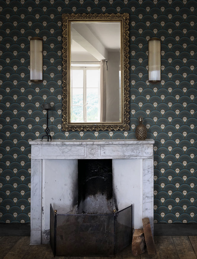 DIVINE SAVAGES / Deco Martini 'Teal' / DVS002-DM-TEA-WR