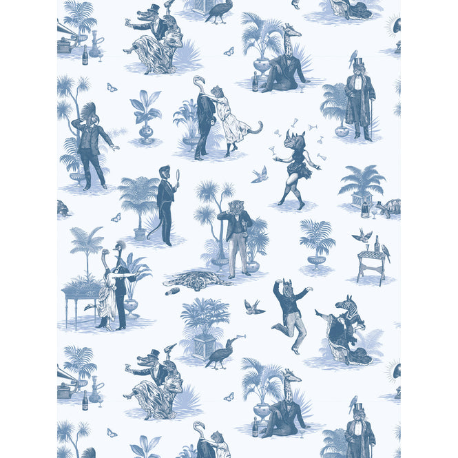 DIVINE SAVAGES / Safari Soiree 'Bleu' / DVS015-SAF-BL-WR