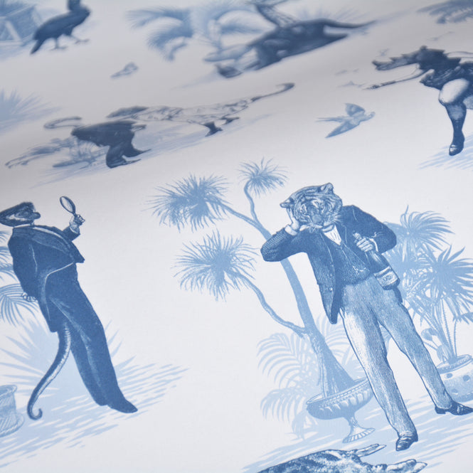 DIVINE SAVAGES / Safari Soiree 'Bleu' / DVS015-SAF-BL-WR