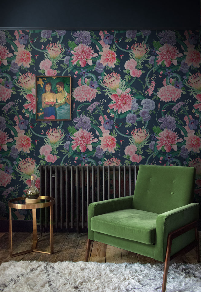 DIVINE SAVAGES / Forbidden Bloom 'Deep Blue' / DVS031-FBL-DBL-WR