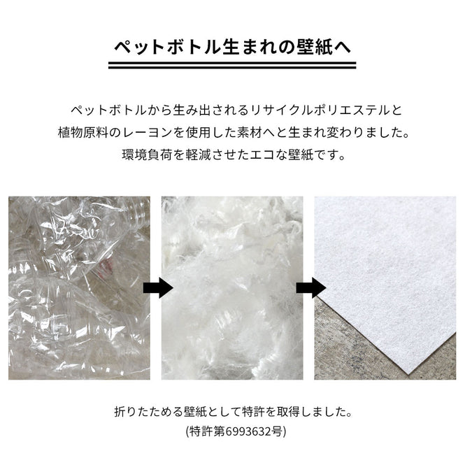 はがせる 壁紙 【Hattan Pattern】Black Pepper Paperie / CONDUIT HBPP10-05(6枚セット)