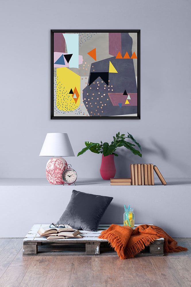MINDTHEGAP WALL ART / Abstract Triangles I  FA11552