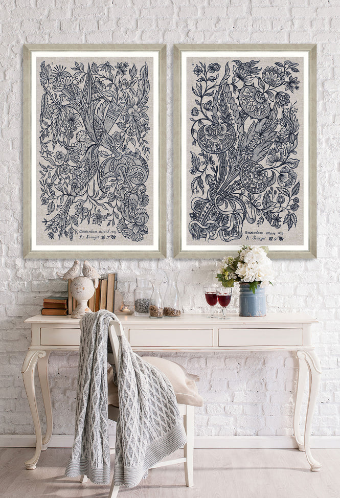 MINDTHEGAP WALL ART / Dutch Embroidery II  FA12080