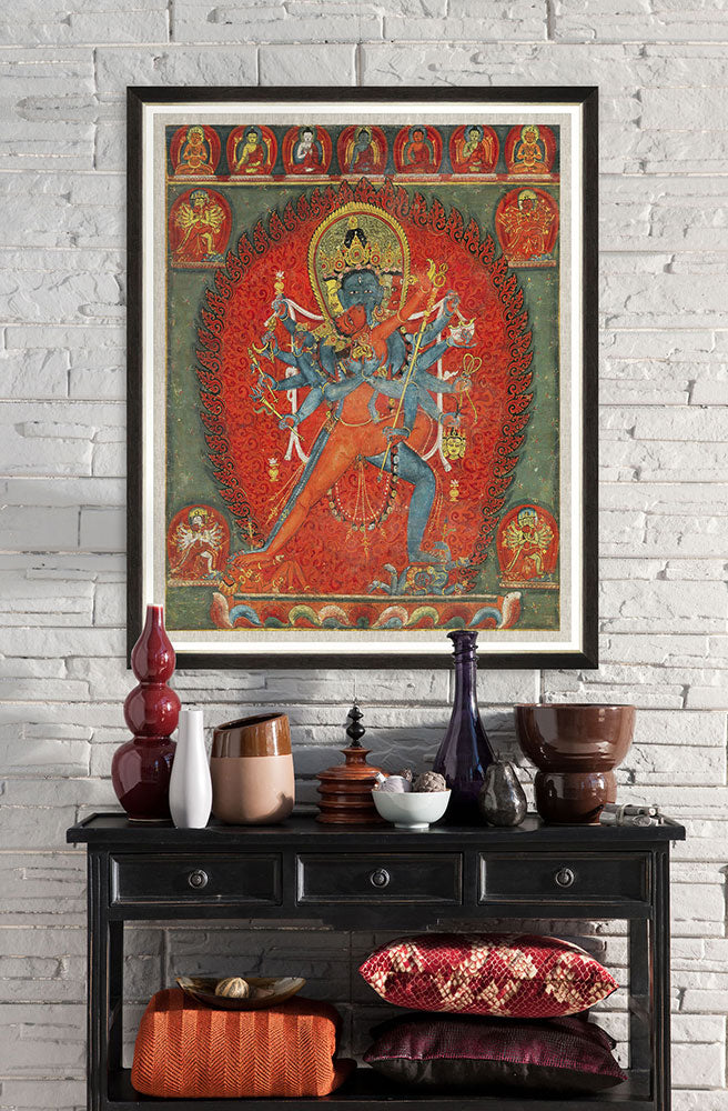 MINDTHEGAP WALL ART / INDIAN GODDESS  FA13131