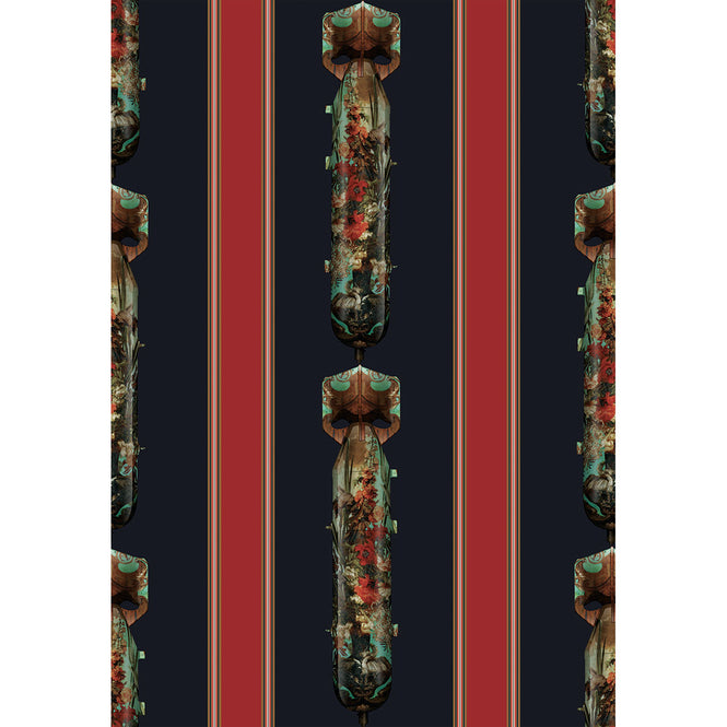 FEATHR / BOOK04 / FLOWER BOMB Oxford Blue