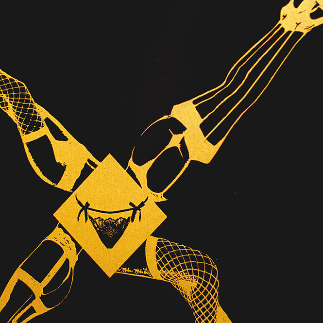 Flavor Paper FISHNET / Gold On Black Mylar