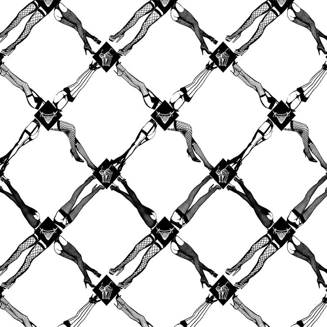 Flavor Paper FISHNET / Licorice On White Vinyl