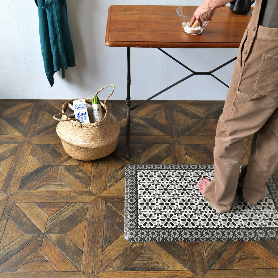 拭ける　もっちり　フロアマット FLOOR POPS! / Lannister Anti-Fatigue Comfort Mat / FPA3730 (81.2cm×50.8cm)