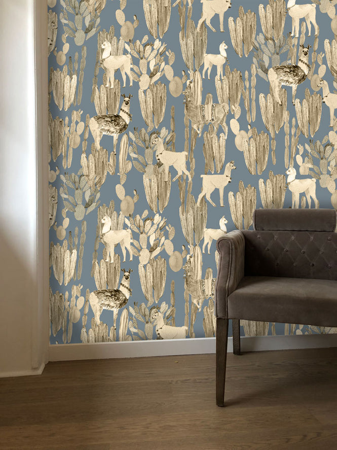KARIOKAS / ALTIPLANO Golden Lamas WallP-ALTI-Gold_03
