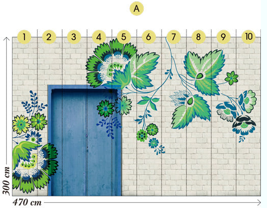 Wall&deco / Gio pagani 12 Rocking Doors / GPW1219