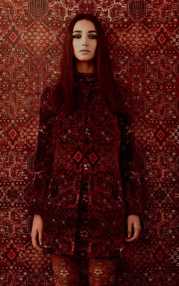 【限定数】House of Hackney / Mey Meh Carpet Print 【4パネル1セット】