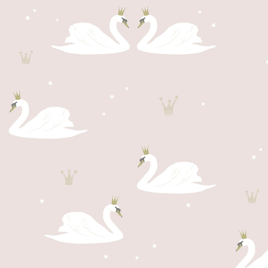 HIBOU HOME / Swans HH01301 (Pale Rose)