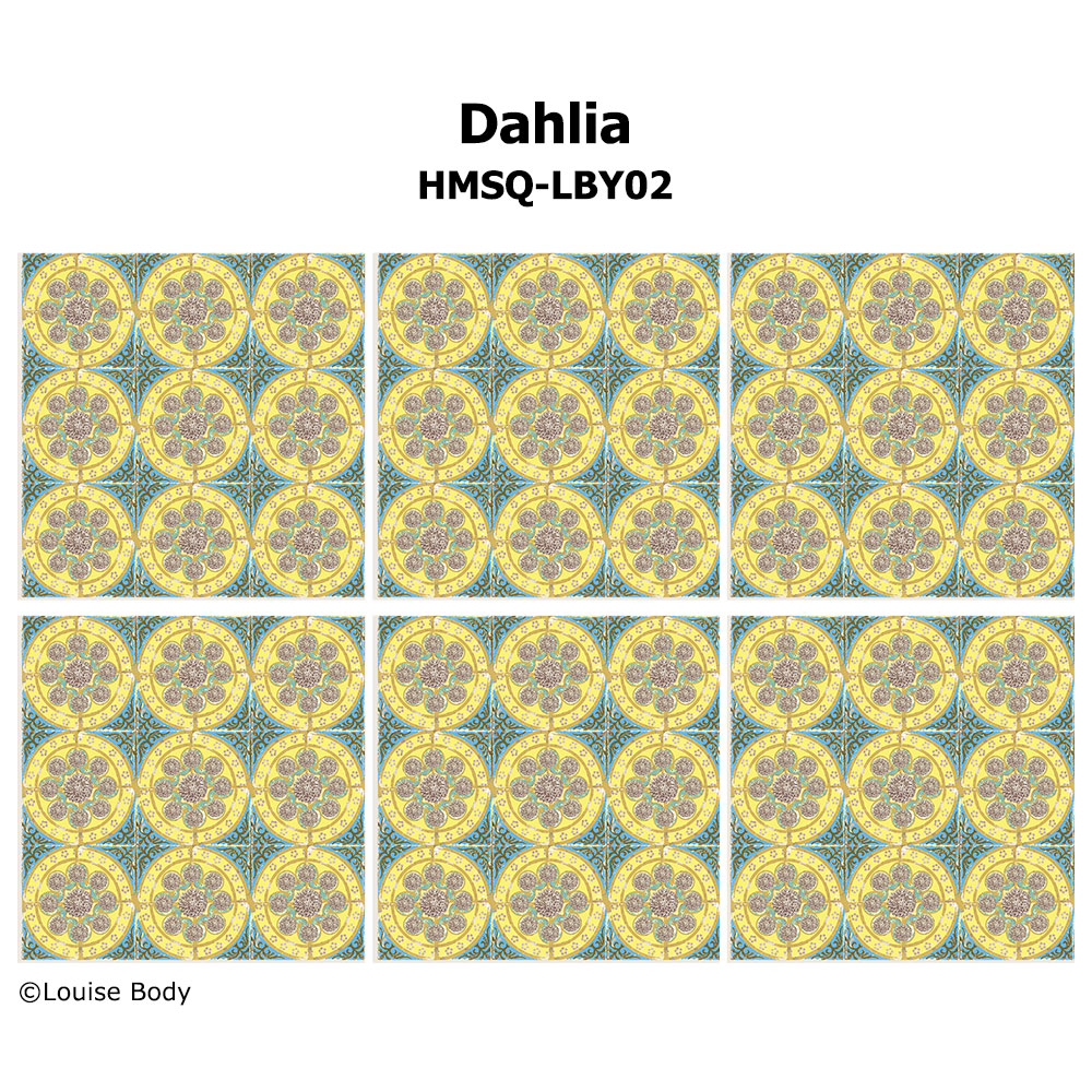 はる様3 はがせる シール 壁紙【Hatte me! Square】Louise Body / Dahlia
