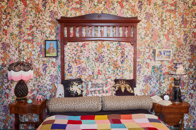 House of Hackney / HOLLYHOCKS / Spring【4パネル1セット】