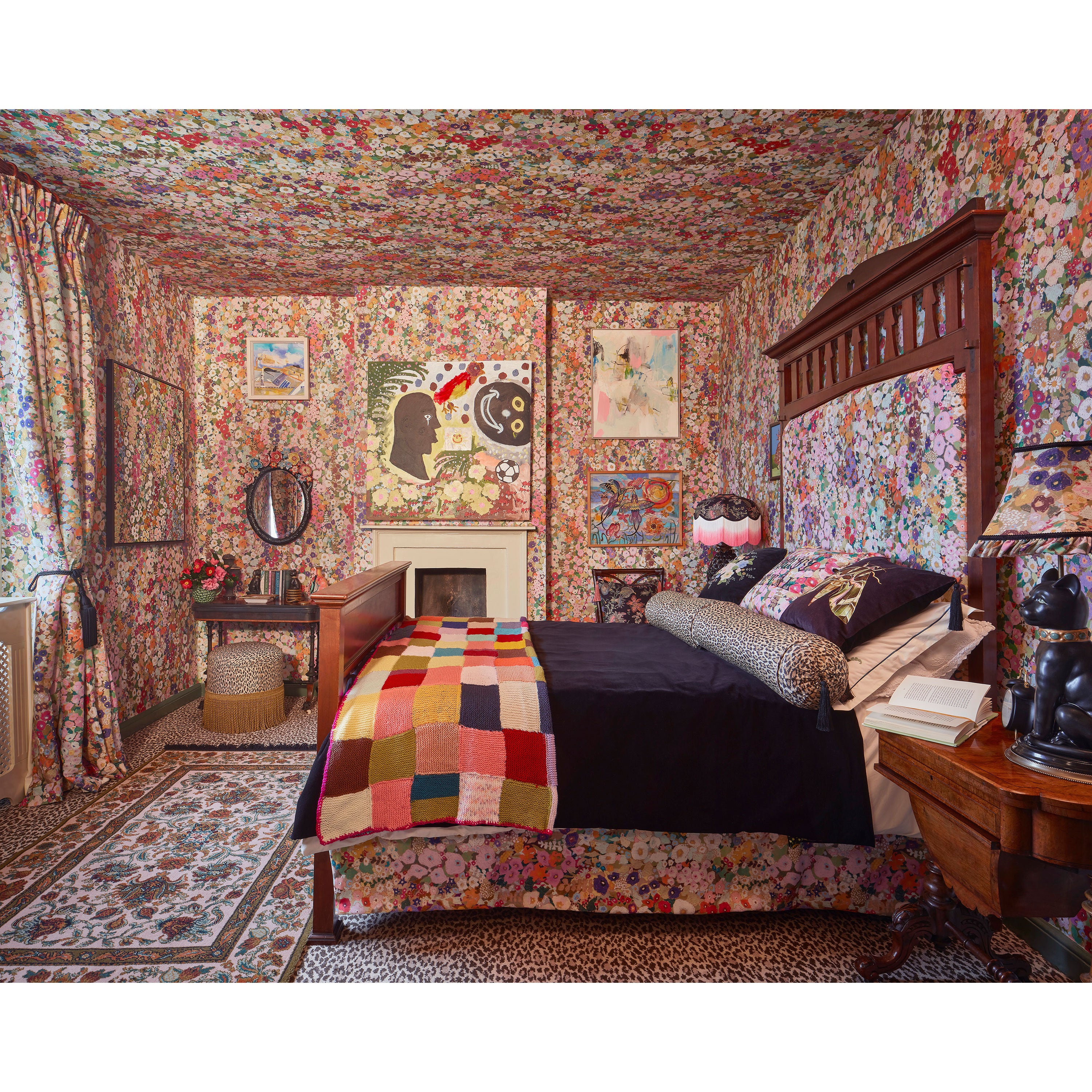 House of Hackney / HOLLYHOCKS / Spring【4パネル1セット】 | 輸入