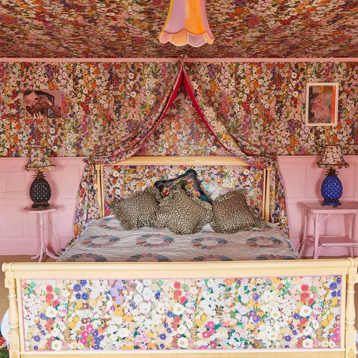 House of Hackney / HOLLYHOCKS / Spring【4パネル1セット】 | 輸入