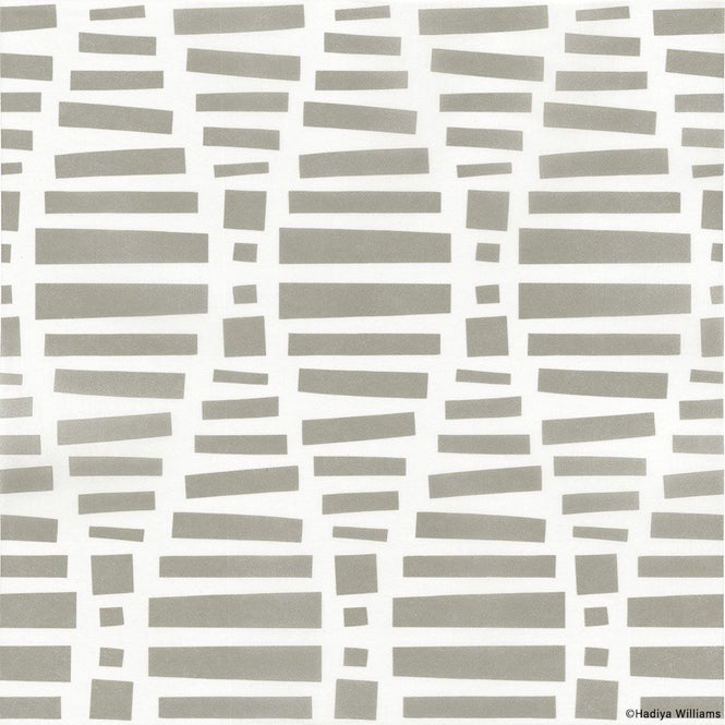 はがせる 壁紙 【Hattan Pattern】Black Pepper Paperie / CONDUIT HBPP10-02(6枚セット)