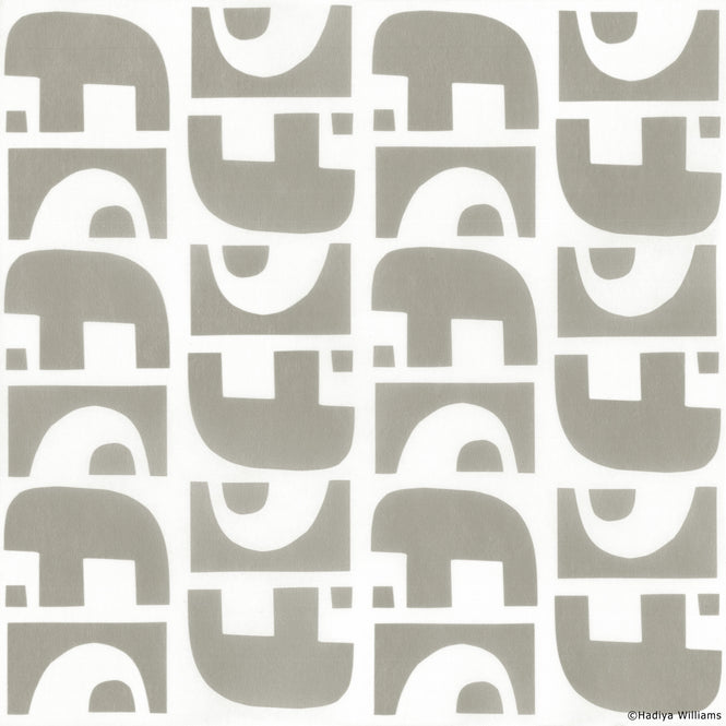 はがせる 壁紙 【Hattan Pattern】Black Pepper Paperie / GROUND HBPP4-03(6枚セット)