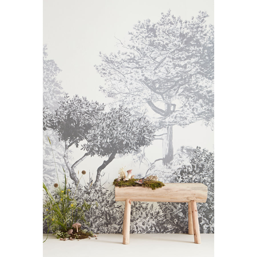 Sian Zeng / Hua Trees Mural Wallpaper / Grey HUATREES03 【3パネル1セット】