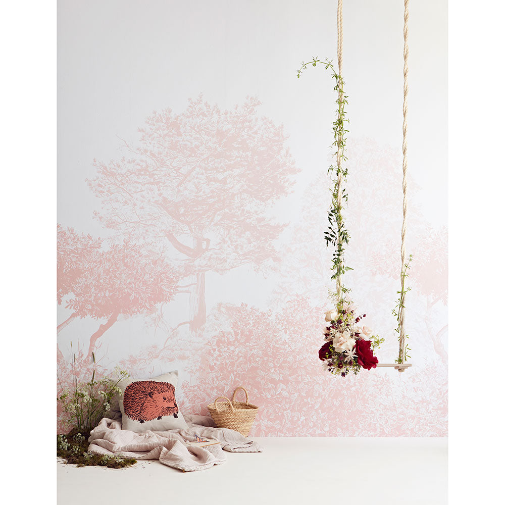 Sian Zeng / Hua Trees Mural Wallpaper / Pink HUATREES04 【3パネル1