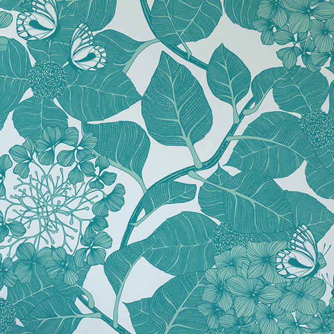Camilla Meijer / Hydrangea Garden Aqua Blue WP14-HG01-AB
