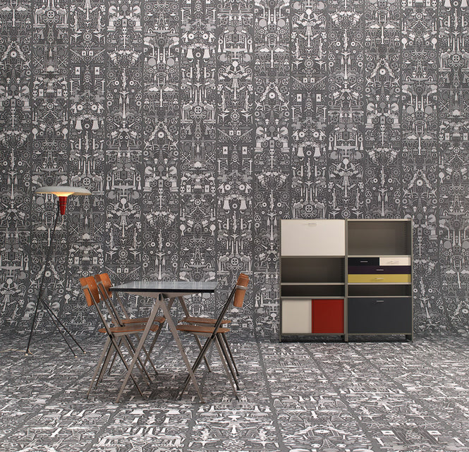 Archives Wallpaper by Studio Job / Industry (JOB-01)