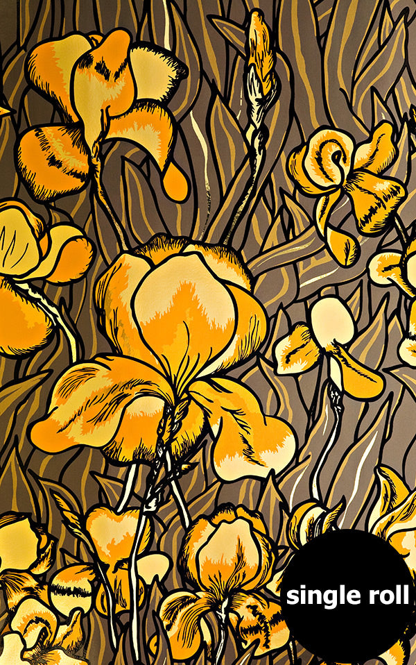 Flavor Paper / IRIS / Dusk on Bright Gold Mylar (single roll)