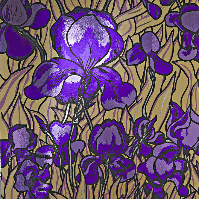 Flavor Paper / IRIS / Regal on Chrome Mylar (triple roll)