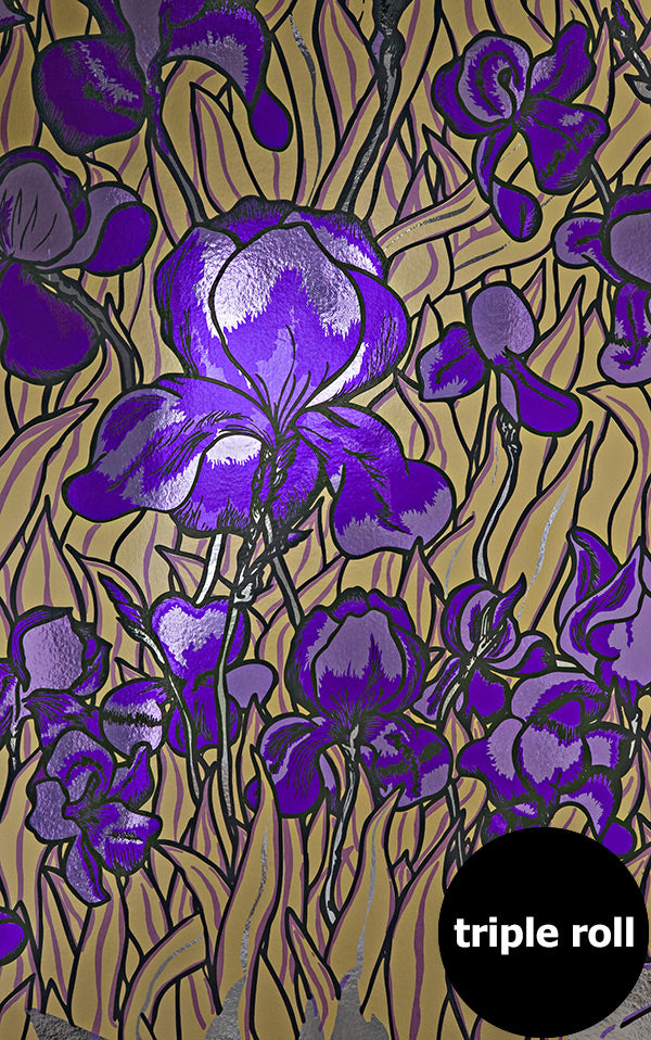 Flavor Paper / IRIS / Regal on Chrome Mylar (triple roll)