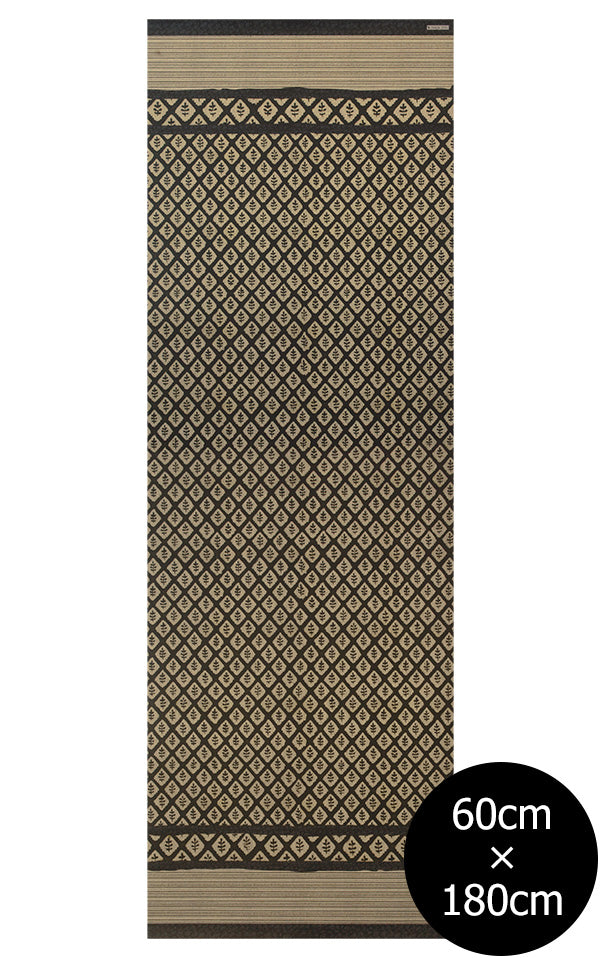 Beija Flor / ベイジャ・フロール ビニールマット Jaipur Black (60×180)