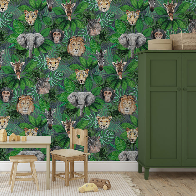 Graduate Collection / Geoffrey & Friends Dark Green / AB1JUNGLEDARK
