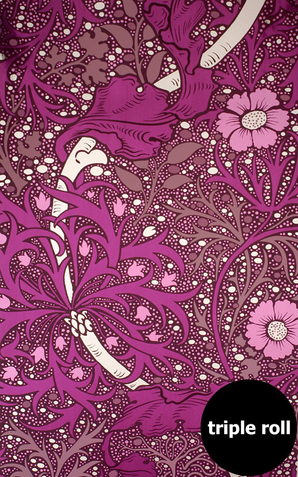 Flavor Paper / KABLOOM / Plum on Chrome Mylar (triple roll)