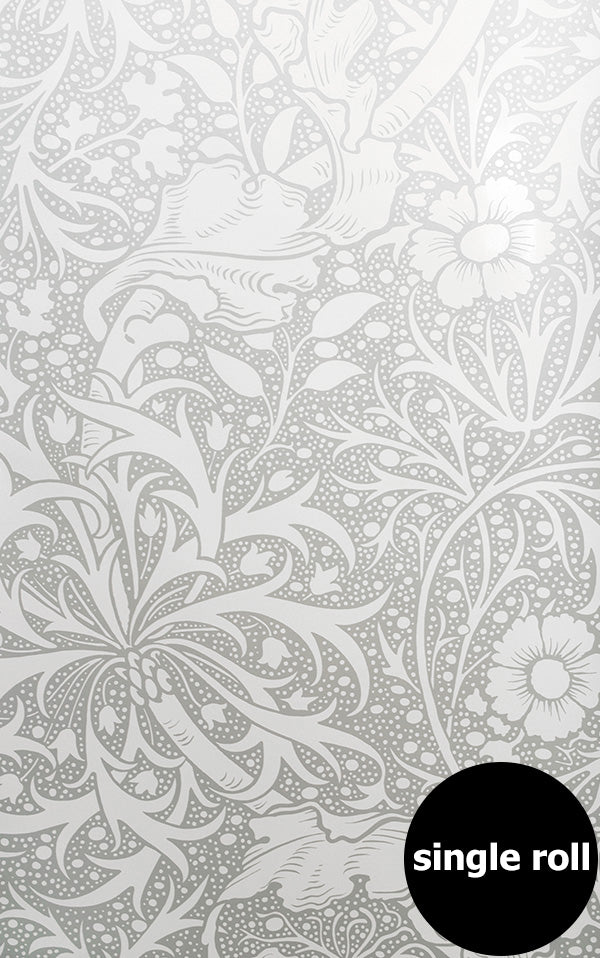 Flavor Paper / KABLOOM / Silver on White Mylar (single roll)