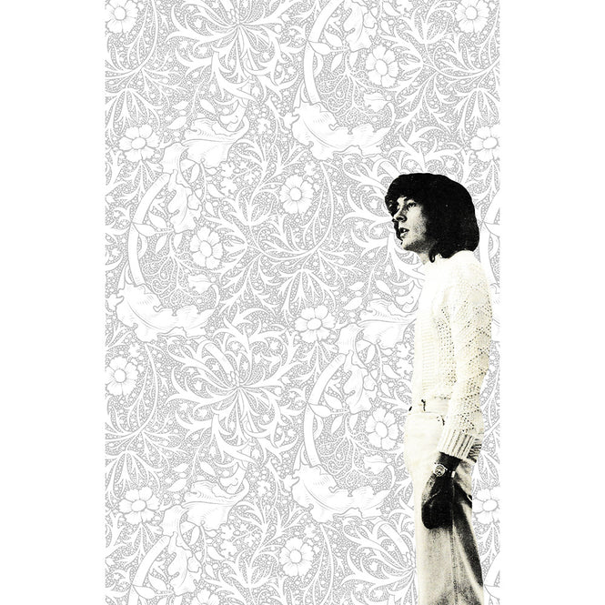 Flavor Paper / KABLOOM / Silver on White Mylar (single roll)