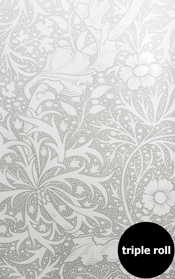 Flavor Paper / KABLOOM / Silver on White Mylar (triple roll)