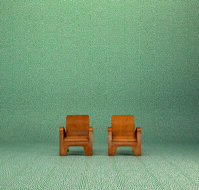 Archives Wallpaper by Studio Job / Labyrinth (JOB-02)