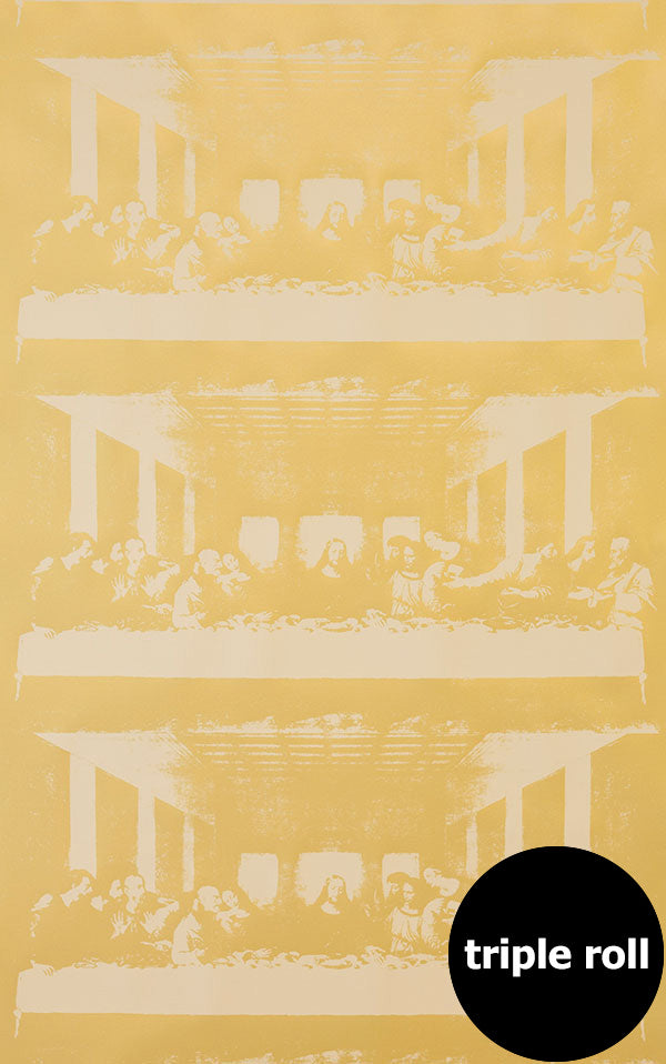 Andy Warhol / THE LAST SUPPER / Jesus Toast on Linen Clay Coated Paper (triple roll)