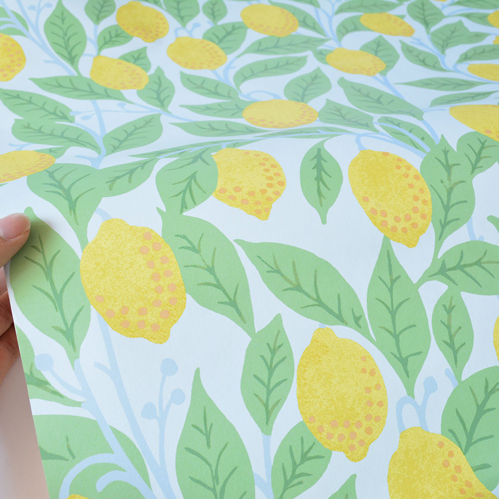 はがせる シール壁紙 wallshoppe / Lemons-Sky | 輸入壁紙専門店 WALPA
