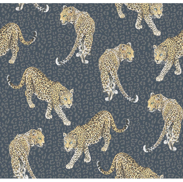 Graduate Collection / All Over Leopard Blue / AB1LEOBLUE