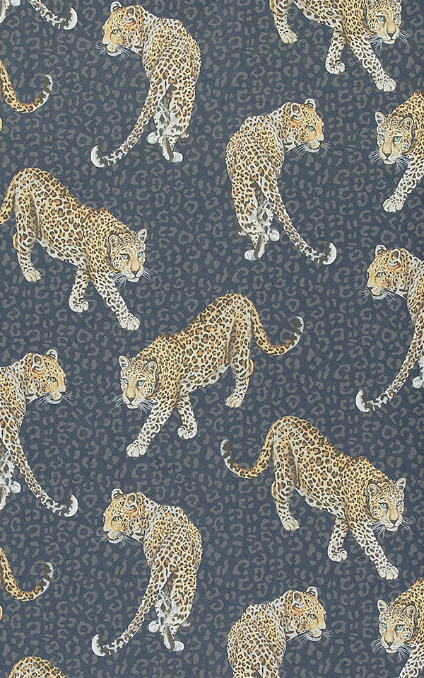 Graduate Collection / All Over Leopard Blue / AB1LEOBLUE